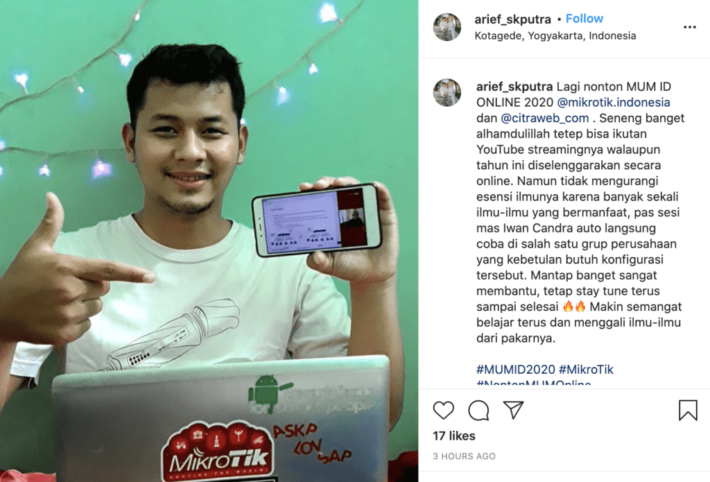 october 2020, mikrotik user meeting (mum) online indonesia, October 2020, Mikrotik User Meeting (MUM) Online Indonesia