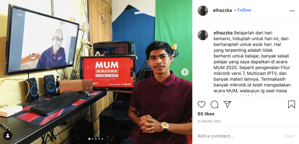 october 2020, mikrotik user meeting (mum) online indonesia, October 2020, Mikrotik User Meeting (MUM) Online Indonesia